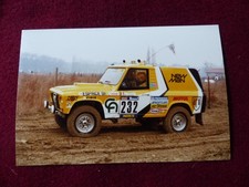 photo originale / rallye auto 4X 4 / PARIS ALGER DAKAR  1984 / ARO