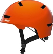 ABUS Scraper 3.0 Casque Vélo - Ville ORANGE FLUO Signal-Unisexe Taille 54/58M