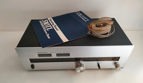 Scott tuner 510tl vintage - tuner,