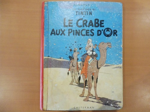 Tintin crabes pince - pince, or"