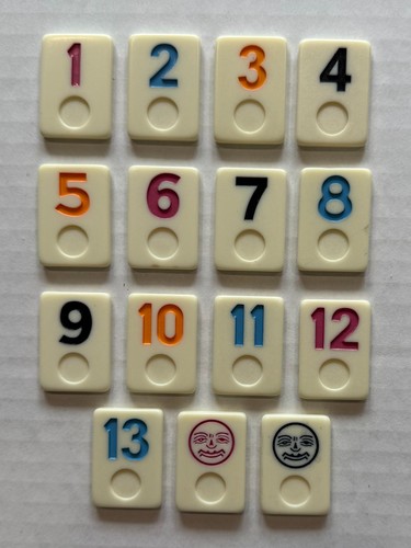 Rummikub rummy game tiles - rummikub,