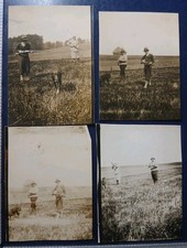 Partie De Chasse Vers 1920  X4