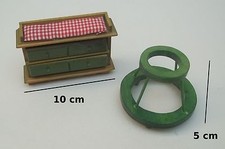 meubles pour bébé, miniature maison de poupée,vitrine,meuble chambre bébé *B4