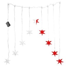 Rideau Lumineux LED Étoiles Guirlande Étoile De Noël Batterie