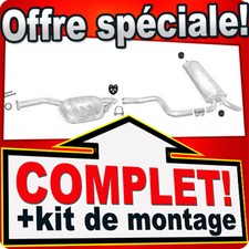 Ligne pot d'échappement pour