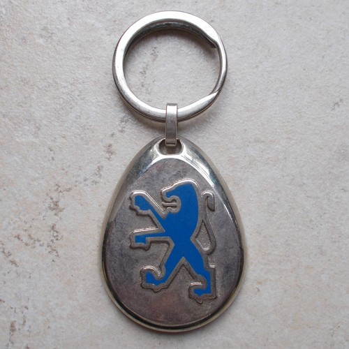 Porte clefs clés - peugeot, lion