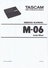 Manuel service pour tascam - service,