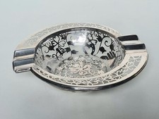 Cendrier Art-déco en verre de