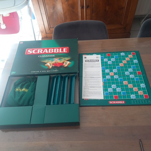 Jeu scrabble classique mattel - jeu,