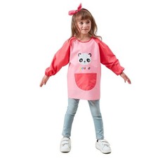 Tablier Enfant de Peinture Manches Longues Etanche Bavoir Blouse de Peinture ...