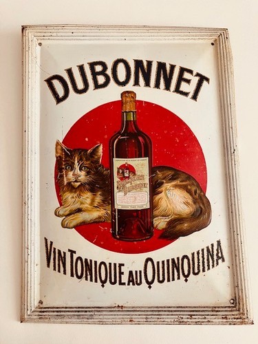 Plaque publicitaire ancienne