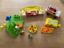 Accessoires Fisher Price caravane et aire de jeu