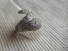 Bague en argent massif, tour