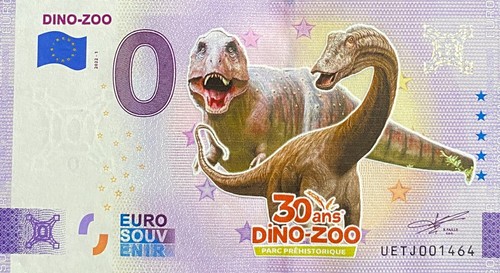 Billet euro dino - dino, 30