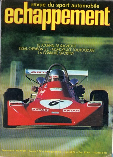 Echappement 1973 chevron - 59,