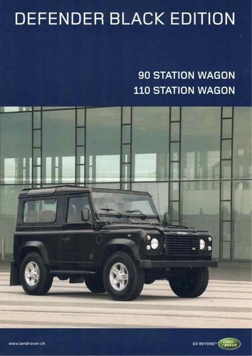 Brochure land rover defender - brochure,