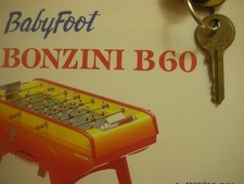 clé baby-foot BONZINI