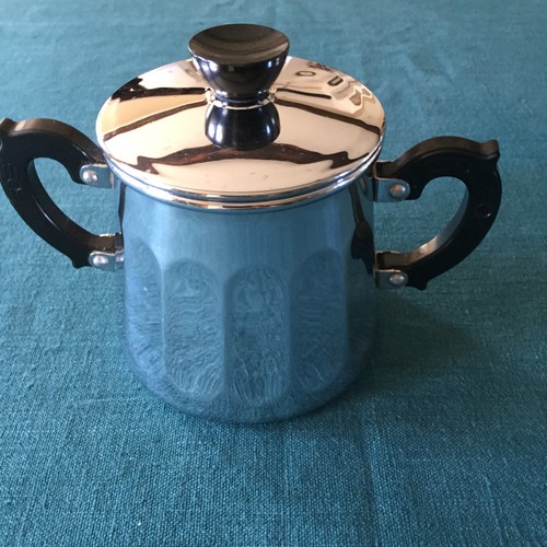 Sucrier art deco cuivre - sucrier,