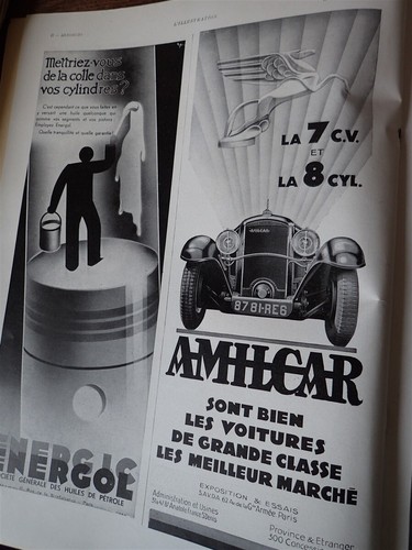Amilcar 7cv 8cyl energol - 8cyl, +