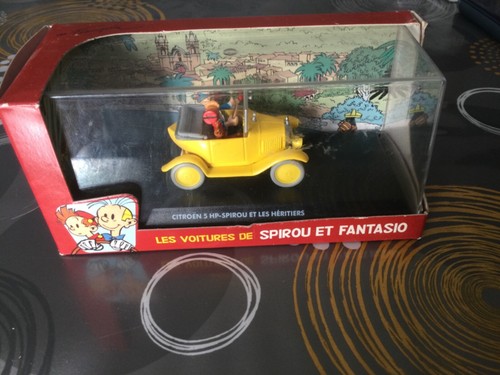 Voiture miniature spirou - voiture,