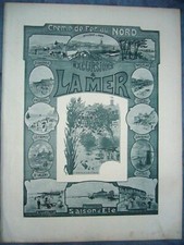 ANCIENNE AFFICHE CHEMINS DE