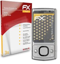atFoliX 3x Film Protection d'écran pour Nokia 6700 Slide mat&antichoc
