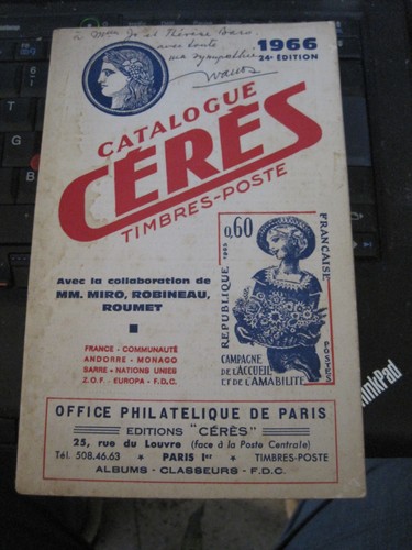 Ancien catalogue timbres - timbres, poste