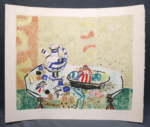 Lithographie originale par