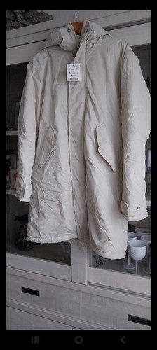 Parka zara beige femme