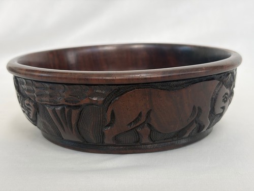 Art africain bol - africain, bois