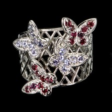 Bague argent sterling 925 - en,