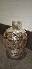 Vase Ancien Verre Fleurs