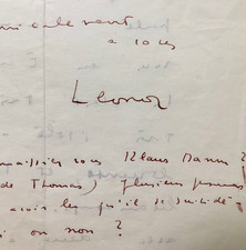 Leonor FINI, préoccupée par le suicide de Klaus Mann [1949]