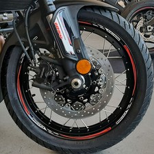 Autocollant Moto 3D Roues 17 " Et 19 " Compatible Avec Suzuki V-STROM 1050 XT