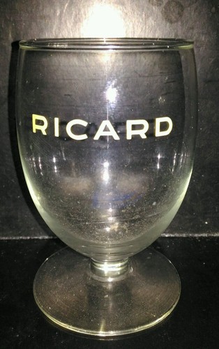 Verre ricard écriture - ,