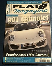 FLAT 6 Magazine Porsche 250 Décembre 2021 991 Cabriolet Carrera S Targa 4S 997