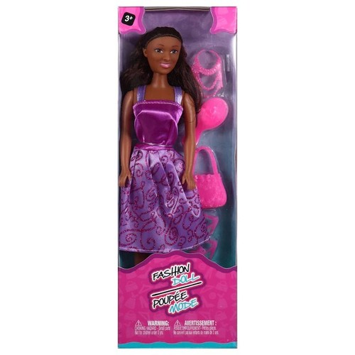 Fashion doll with dress - doll, and