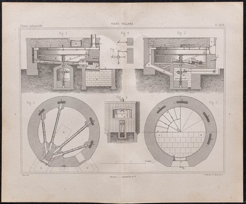 1878 boulangerie four à - -,