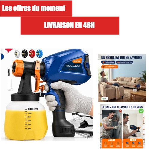 Allevo pistolet peinture - allevo, à