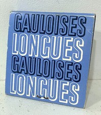Ancienne Boîte d'Allumette Publicitaire Cigarettes Gauloise Longue PLV Brasserie