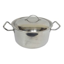 FAITOUT ACIER INOX 18/10 Ø24CM DE BUYER INDUCTION