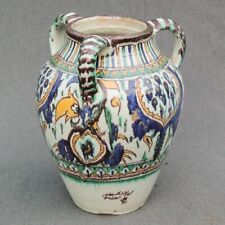 TUNISIE large vase ou jarre ancien à 3 anses CHEMLA