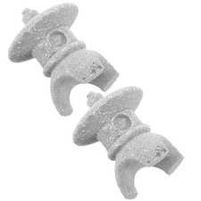  2 Pcs Ornement De Pavillon Micro Paysage Statue Lanterne Japonaise Jardin