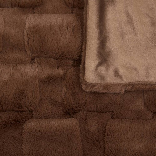 Plaid imitation fourrure - imitation,