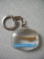 RARE porte clé avion Concorde