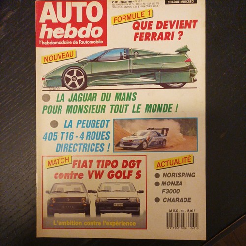 Auto hebdo 631 golf s - 631,