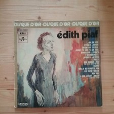 Vinyl 33 Tours Disque D'or Edith Piaf