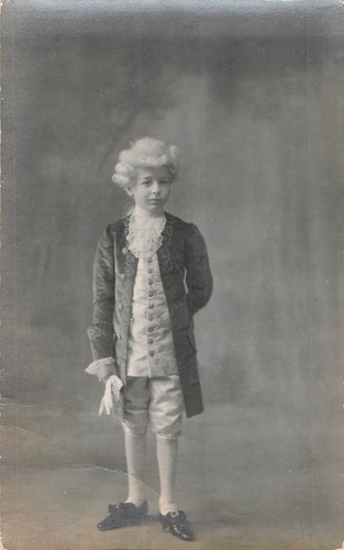 Carte photo enfant valet - photo,