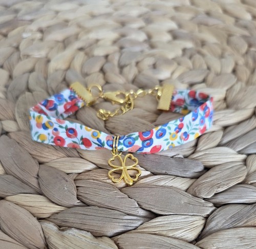 Bracelet tissus liberty - bracelet,
