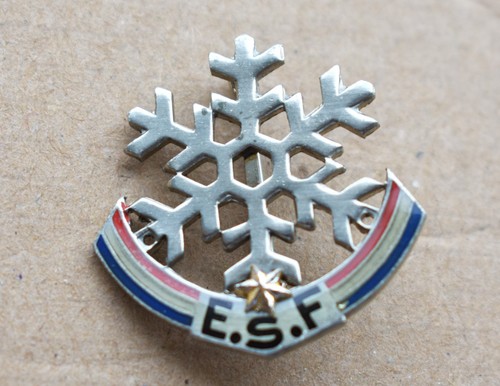Insigne médaille ski - médaille,
